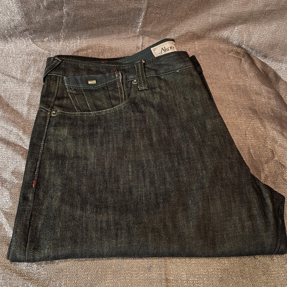 Akoo Distressed Blue Jeans